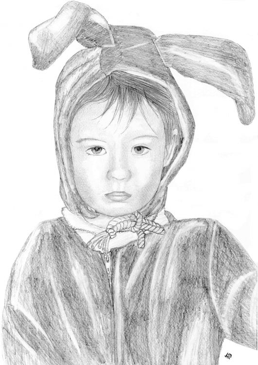 Wallpapers Art - Pencil Portraits P'tit Lapin