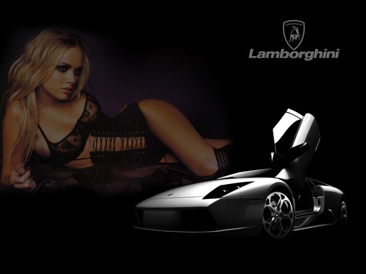 Wallpapers Cars Girls and cars Lamborghini