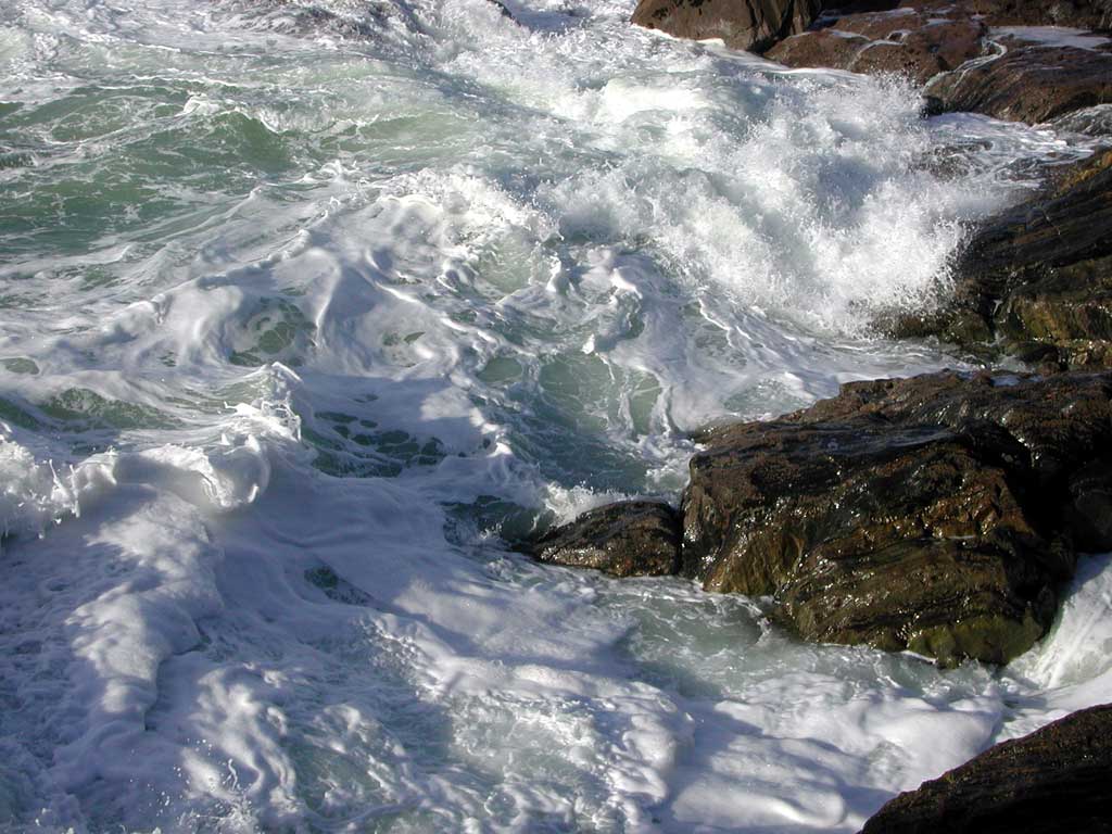 Fonds d'cran Nature Mers - Ocans - Plages l'cume des jours