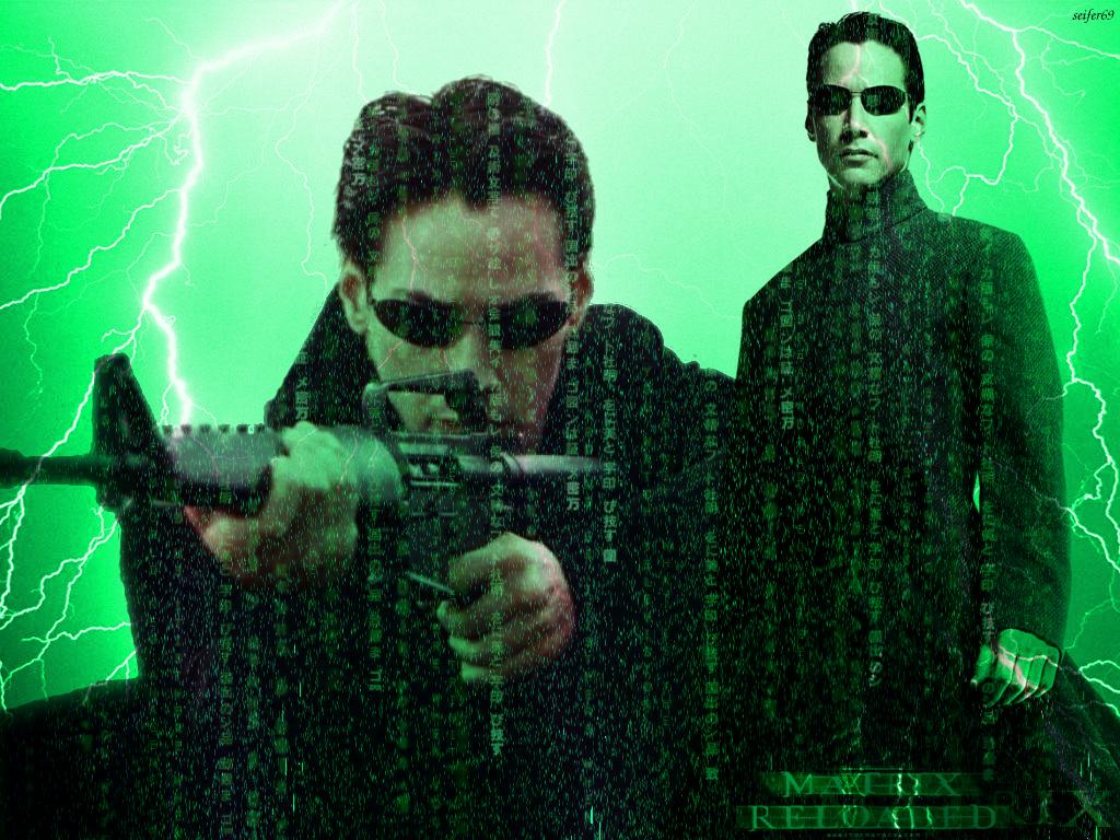 Wallpapers Movies Matrix 2 Reloaded MATRIX