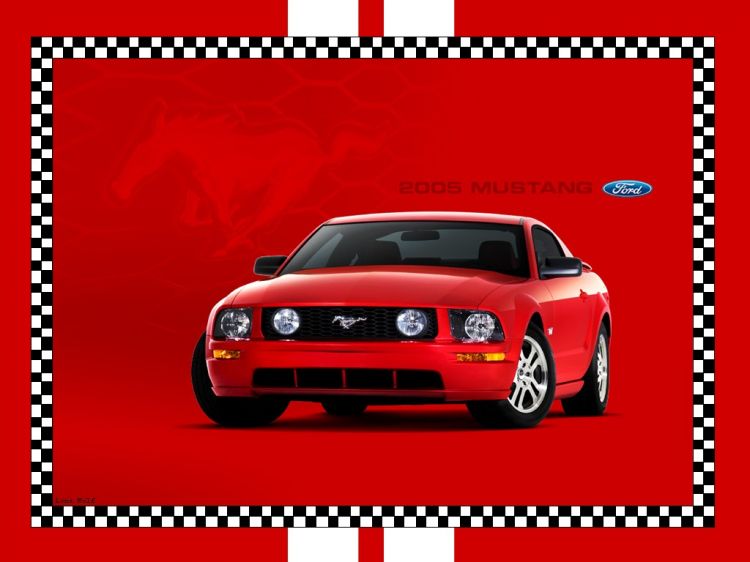 Fonds d'cran Voitures Ford Mustang 2005