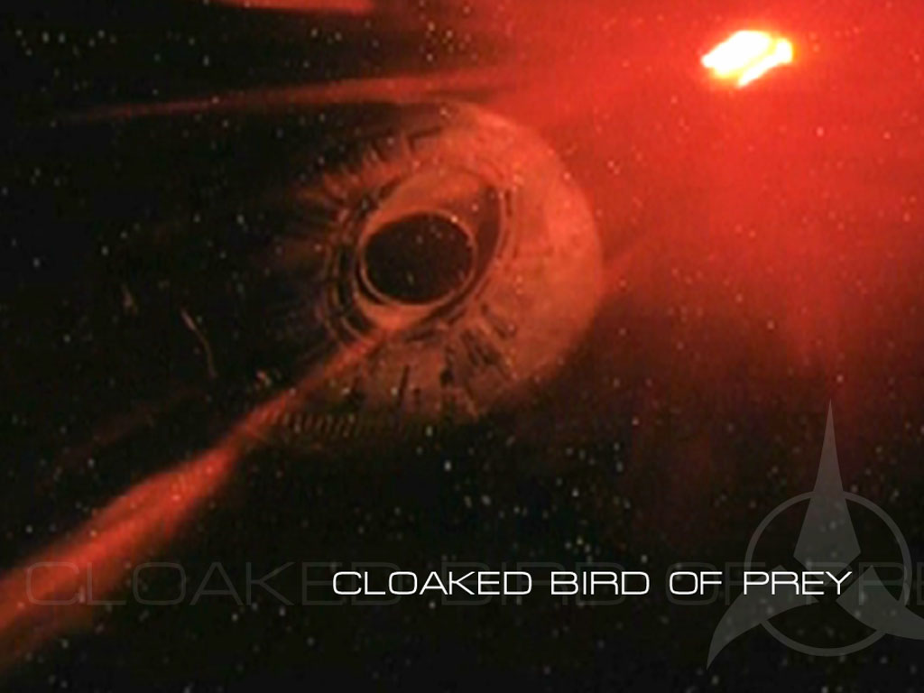 Fonds d'cran Cinma Star Trek KLINGON BIRD OF PREY