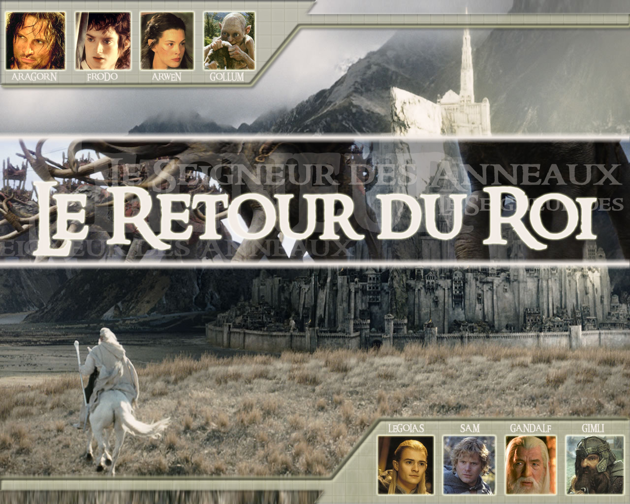 Wallpapers Movies The Lord of the Rings: The Return of the King Le retour du  roi