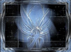 Wallpapers Fantasy and Science Fiction Ange bleu