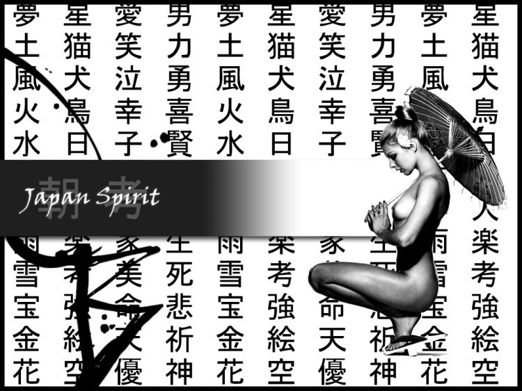 Fonds d'cran Art - Numrique Style Asiatique Japan Spirit