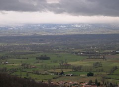 Wallpapers Nature vue sur les Monts du Forez (Loire)