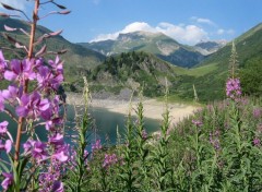 Wallpapers Nature Barrage de la Gittaz (Savoie)