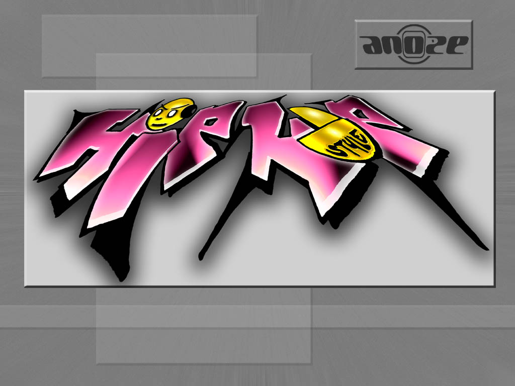 Fonds d'cran Art - Numrique Graffitis - Typographie 