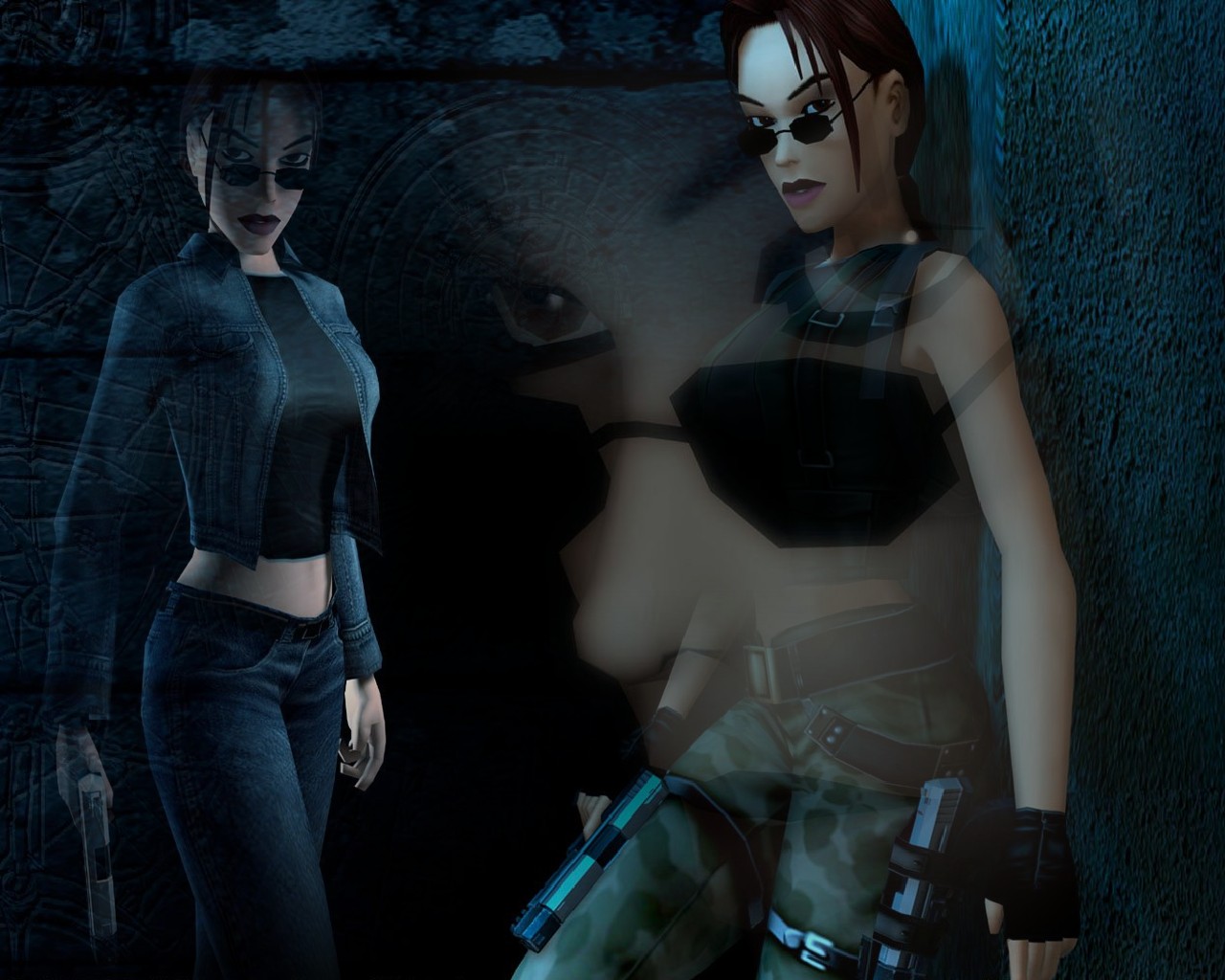 Fonds d'cran Jeux Vido Tomb Raider Lara que ton regard me trouble