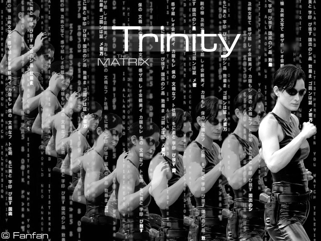 Wallpapers Movies Matrix 1 Trinity