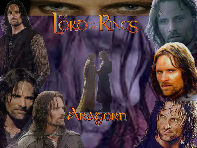 Fonds d'cran Cinma Le Seigneur des Anneaux : le Retour du Roi Aragorn