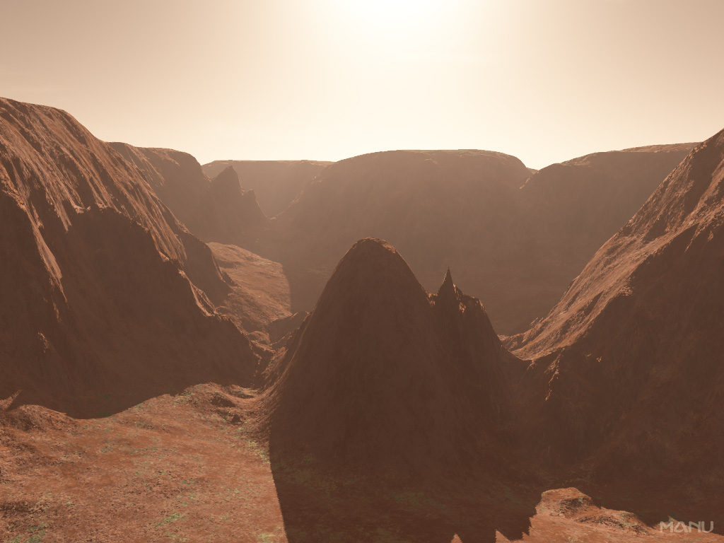 Fonds d'cran Art - Numrique 3D - Terragen Mars Explorer