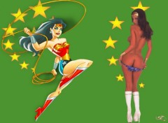 Fonds d'cran Erotic Art Wonder Woman Nikki Nova