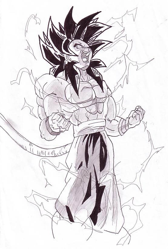 Fonds d'cran Art - Crayon Manga - Dragon Ball Z 