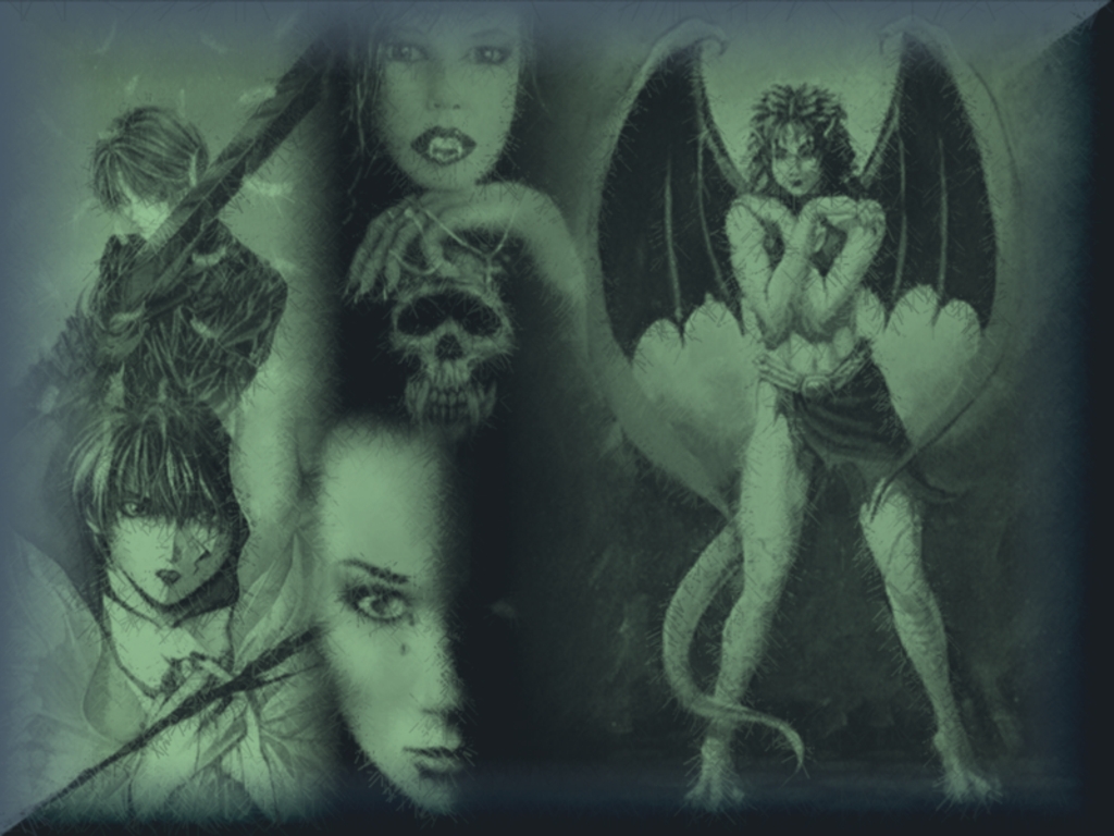 Wallpapers Fantasy and Science Fiction Demons - Hell Daughter of Angels and Evils