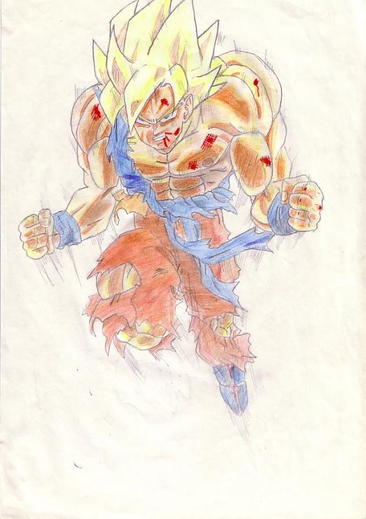 Fonds d'cran Art - Crayon Manga - Dragon Ball Z Wallpaper N15017