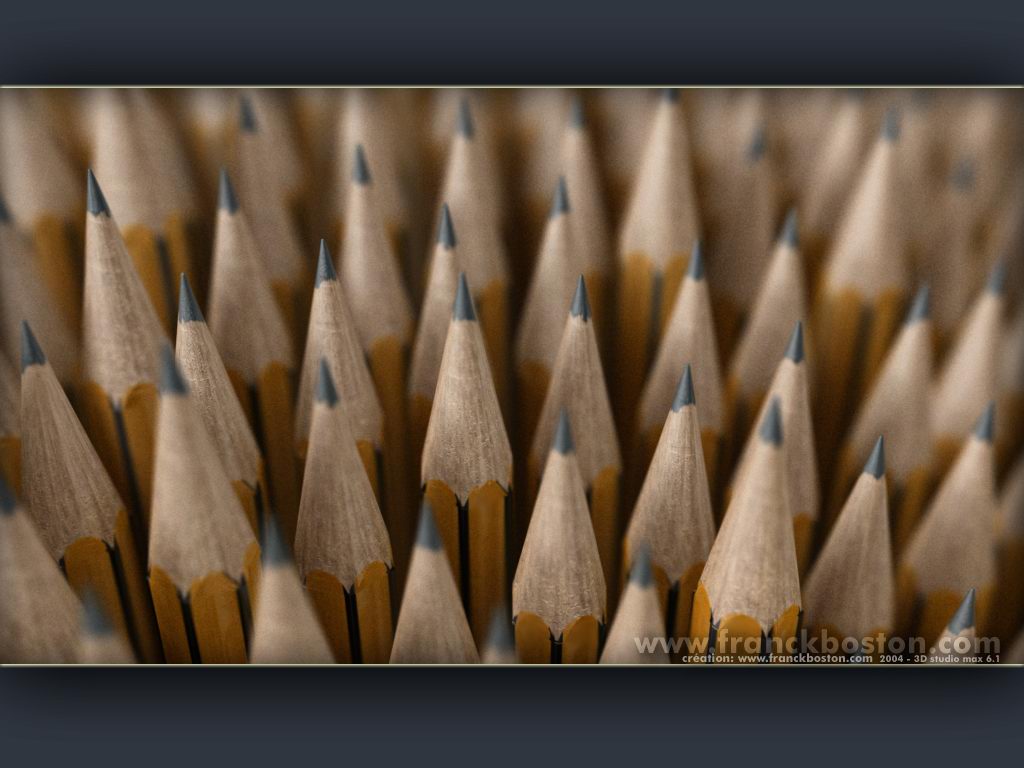 Wallpapers Digital Art 3D - Studio Max Pic pencil