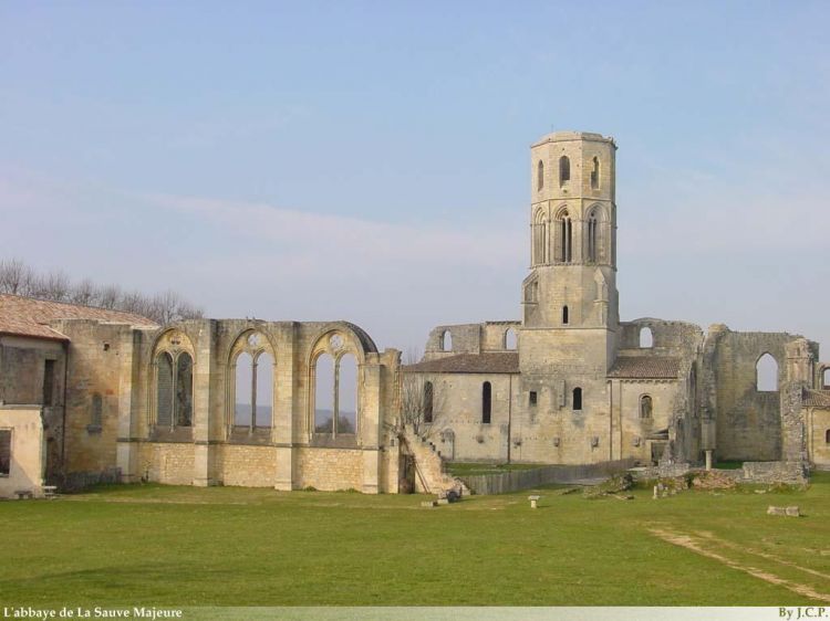 Wallpapers Constructions and architecture Cities - Towns L'abbaye de La Sauve Majeure