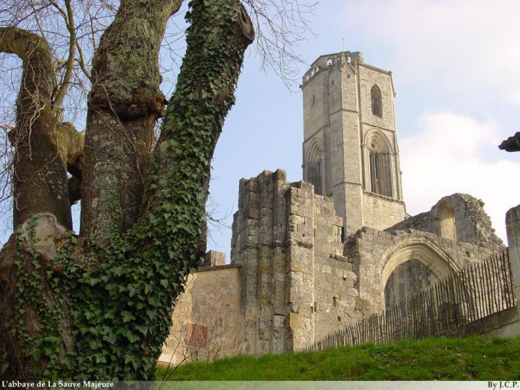 Wallpapers Constructions and architecture Cities - Towns L'abbaye de La Sauve Majeure II