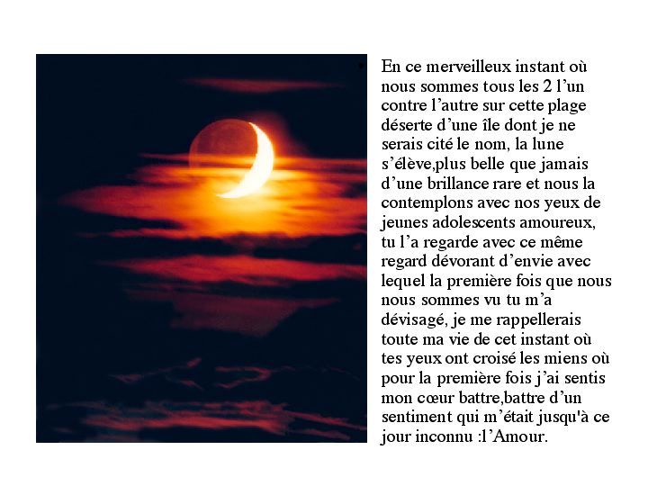 Fonds d'cran Art - Numrique Illustration image&texte..lune