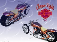 Wallpapers Motorbikes Chopper Rigide '98