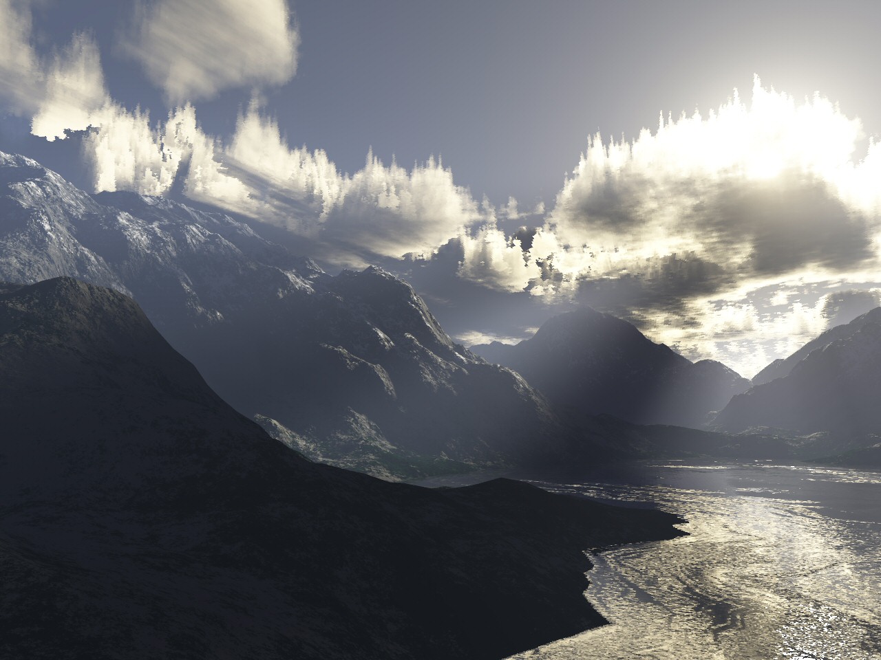 Wallpapers Digital Art 3D - Terragen Enfin !