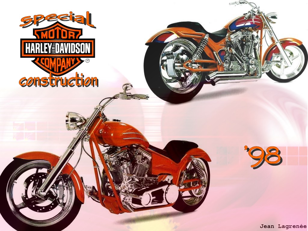 Wallpapers Motorbikes Harley Davidson SC '98