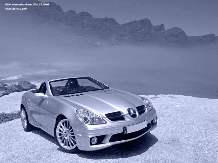 Fonds d'cran Voitures Mercedes Mercedes slk 55 AMG - by bewall