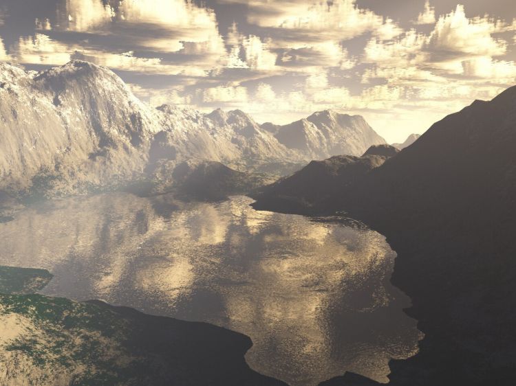 Wallpapers Digital Art 3D - Terragen Encore..