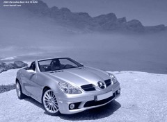 Wallpapers Cars Mercedes slk 55 AMG - by bewall