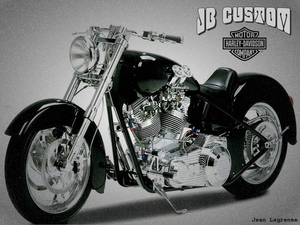 Wallpapers Motorbikes Harley Davidson JB Custom