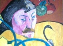 Fonds d'cran Art - Peinture Autoportrait Gauguin