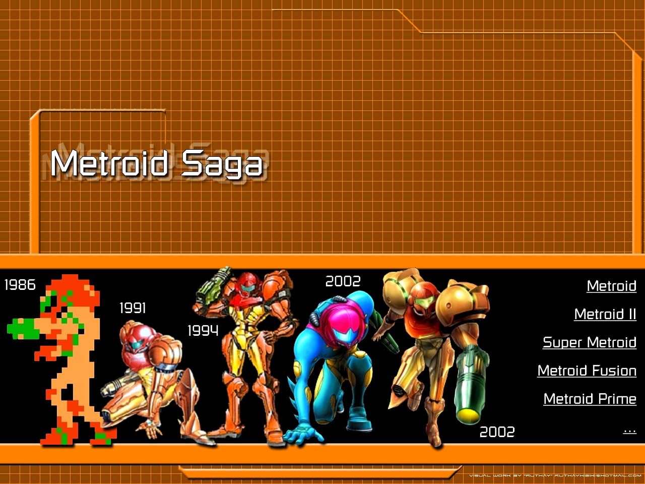 Wallpapers Video Games Metroid Ruthay Metroid Saga 01