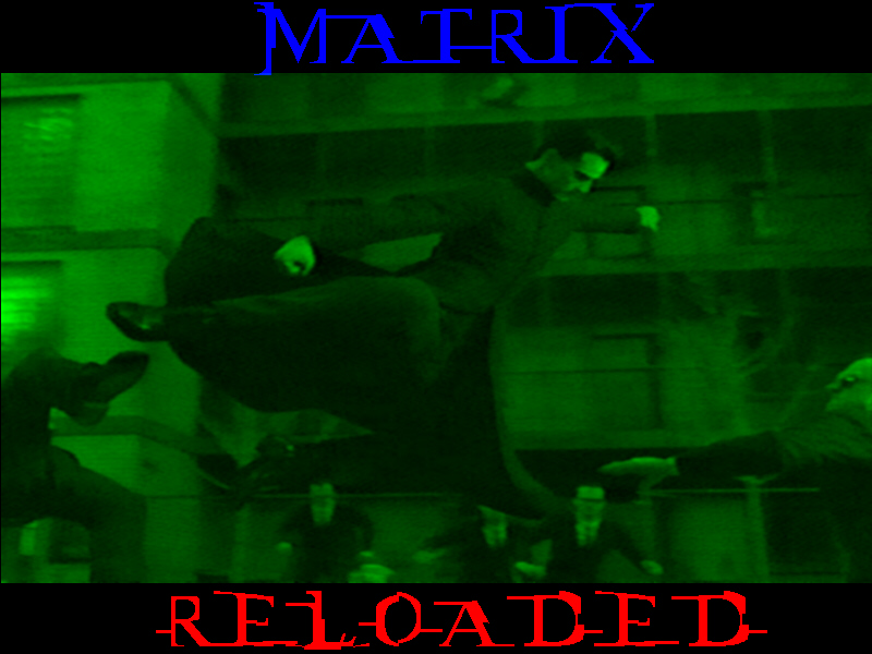 Wallpapers Movies Matrix 2 Reloaded 