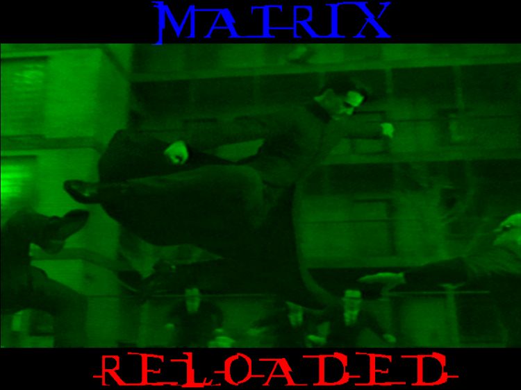 Fonds d'cran Cinma Matrix 2 Reloaded Wallpaper N1214