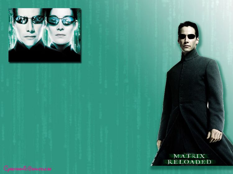 Wallpapers Movies Matrix 2 Reloaded Matrix Reloaded Ver1