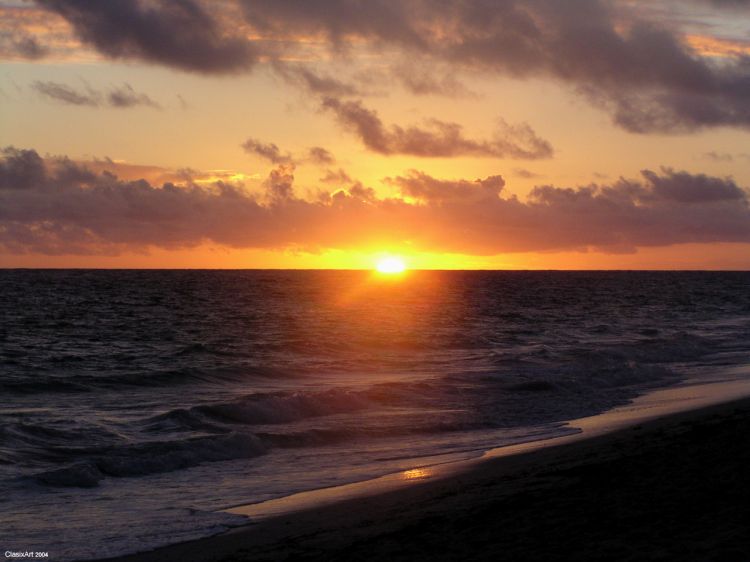 Fonds d'cran Art - Numrique Nature - Ciels, couchers de soleil Fin d'un Jours