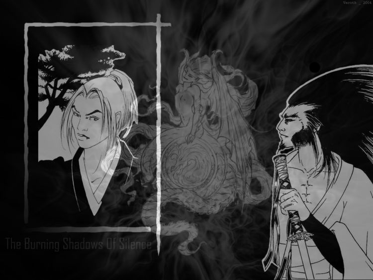 Wallpapers Digital Art Manga The Burning Shadows Of Silence