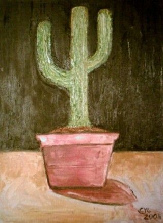 Wallpapers Art - Painting Flowers Dans la vie y'a qu'des cactus!!