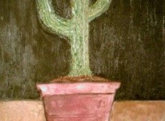 Fonds d'cran Art - Peinture Dans la vie y'a qu'des cactus!!