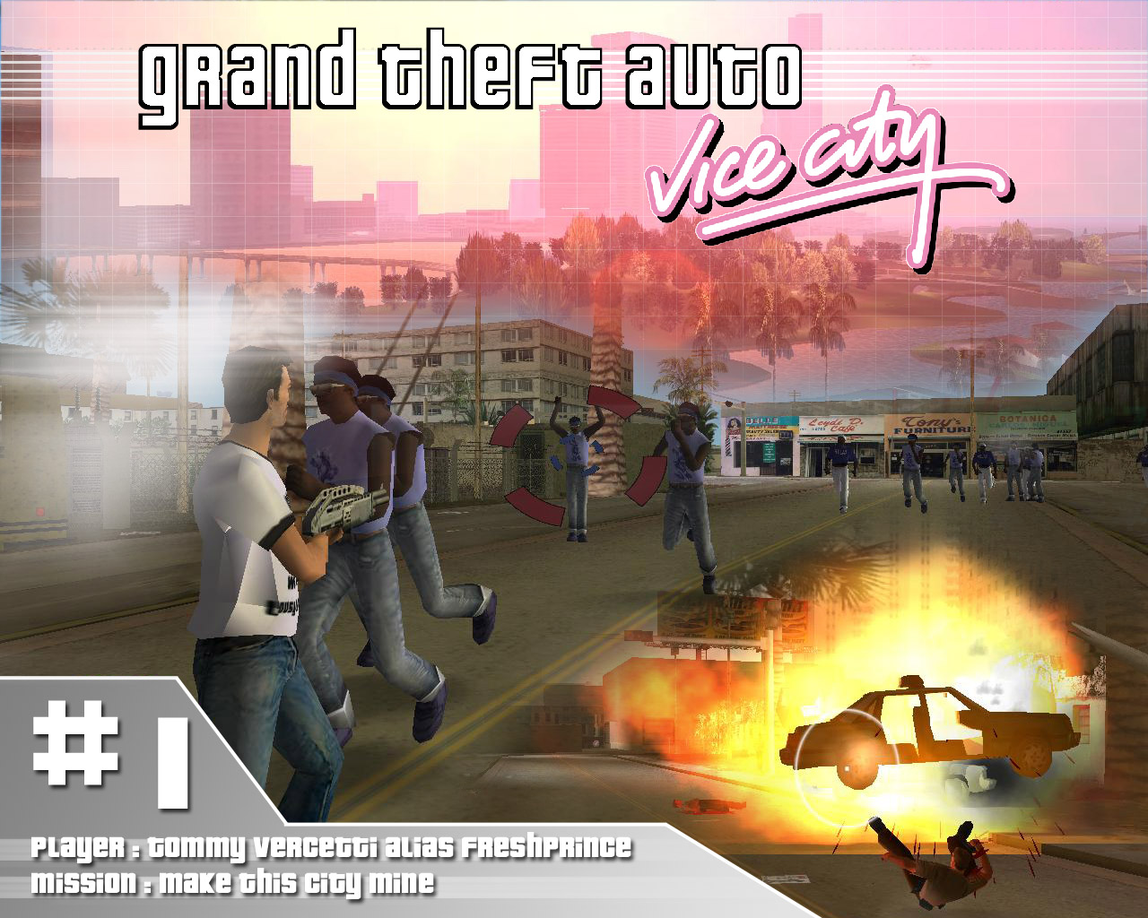 Fonds d'cran Jeux Vido GTA Vice City Vice City #2