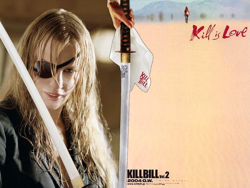 Fonds d'cran Cinma Kill Bill Vol. 2 Kill is love