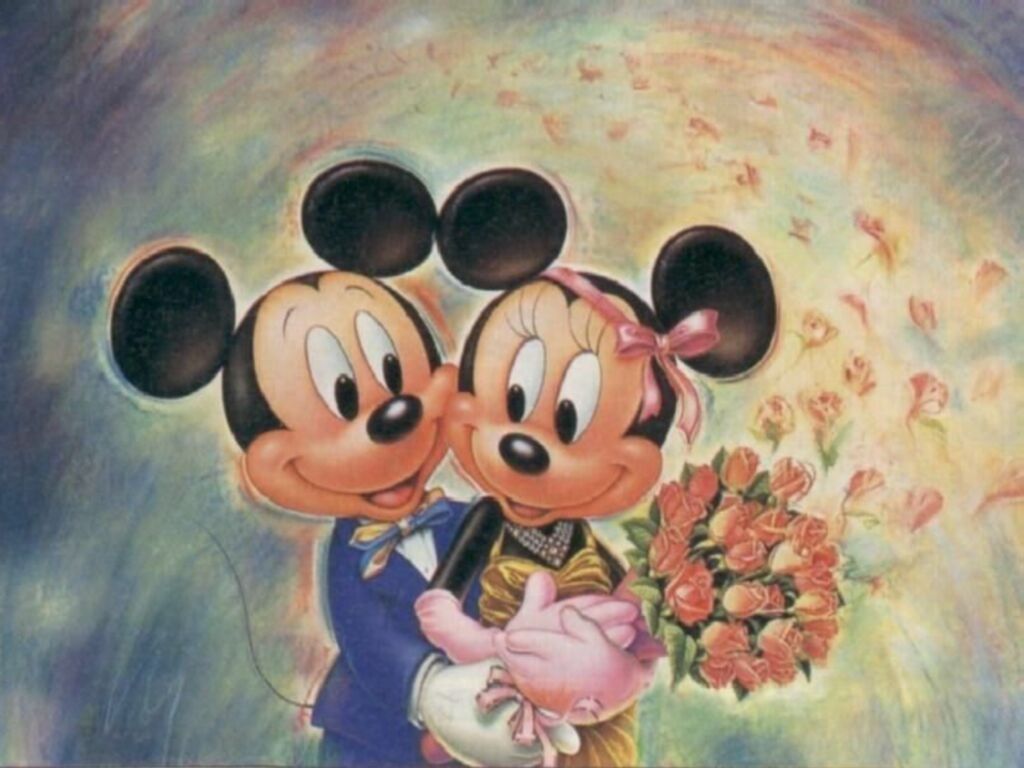 Fonds d'cran Dessins Anims Walt Disney Mickey et Minnie