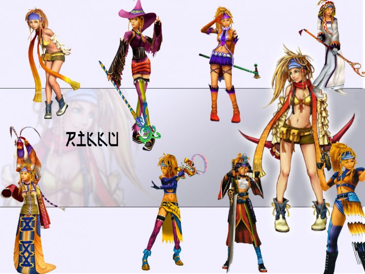 Fonds d'cran Jeux Vido Final Fantasy XII rikku completed