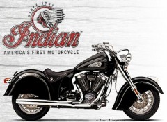 Fonds d'cran Motos Indian Chief 2003