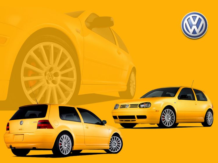 Fonds d'cran Voitures Volkswagen Team GTI Golf 2me Ver