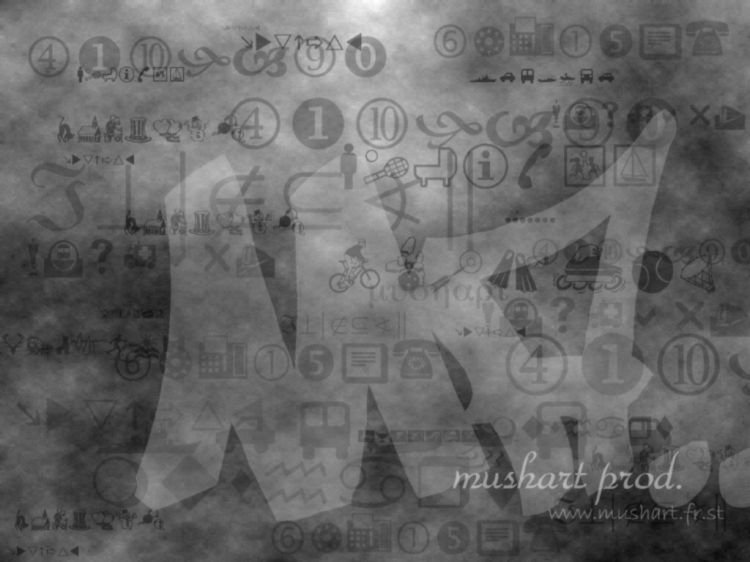 Wallpapers Digital Art Compositions 2D M.A. Black&White