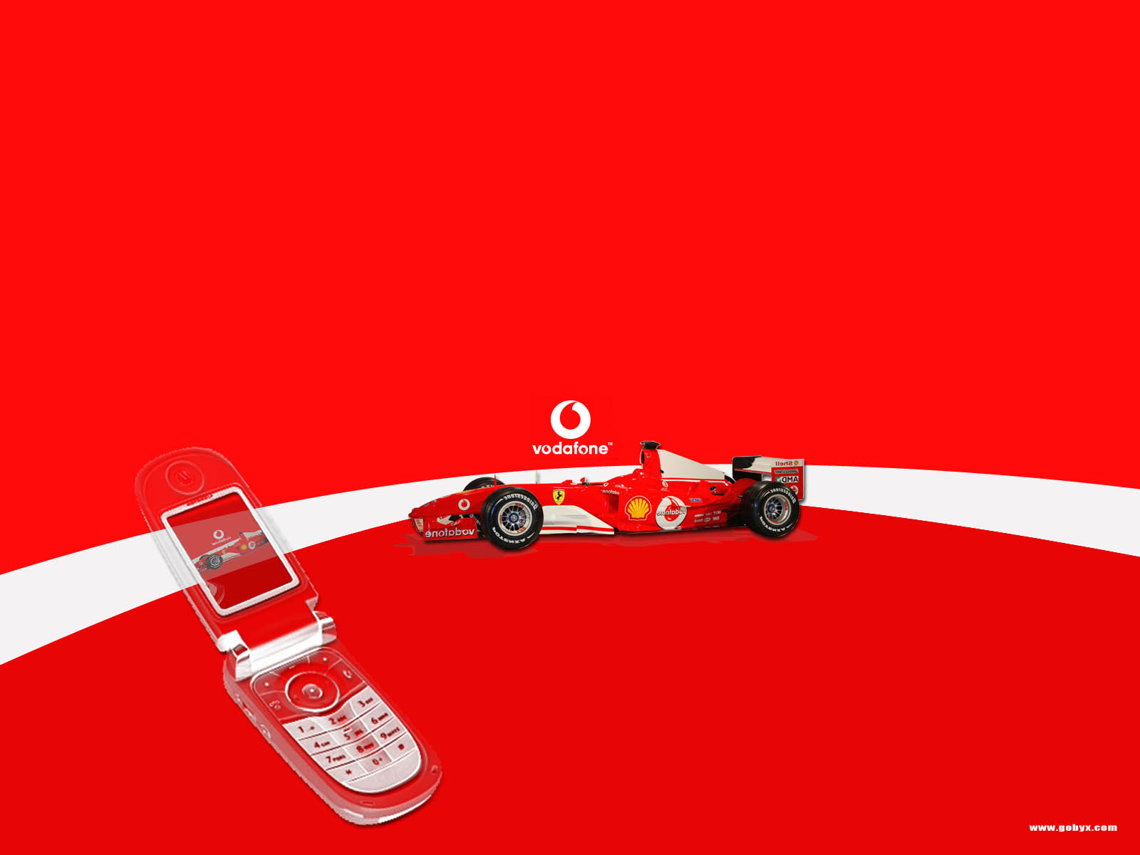 Wallpapers Sports - Leisures Formule 1 Vodafone - Ferrari