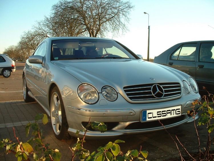 Wallpapers Cars Mercedes Mercedes CL55 AMG (500ch)