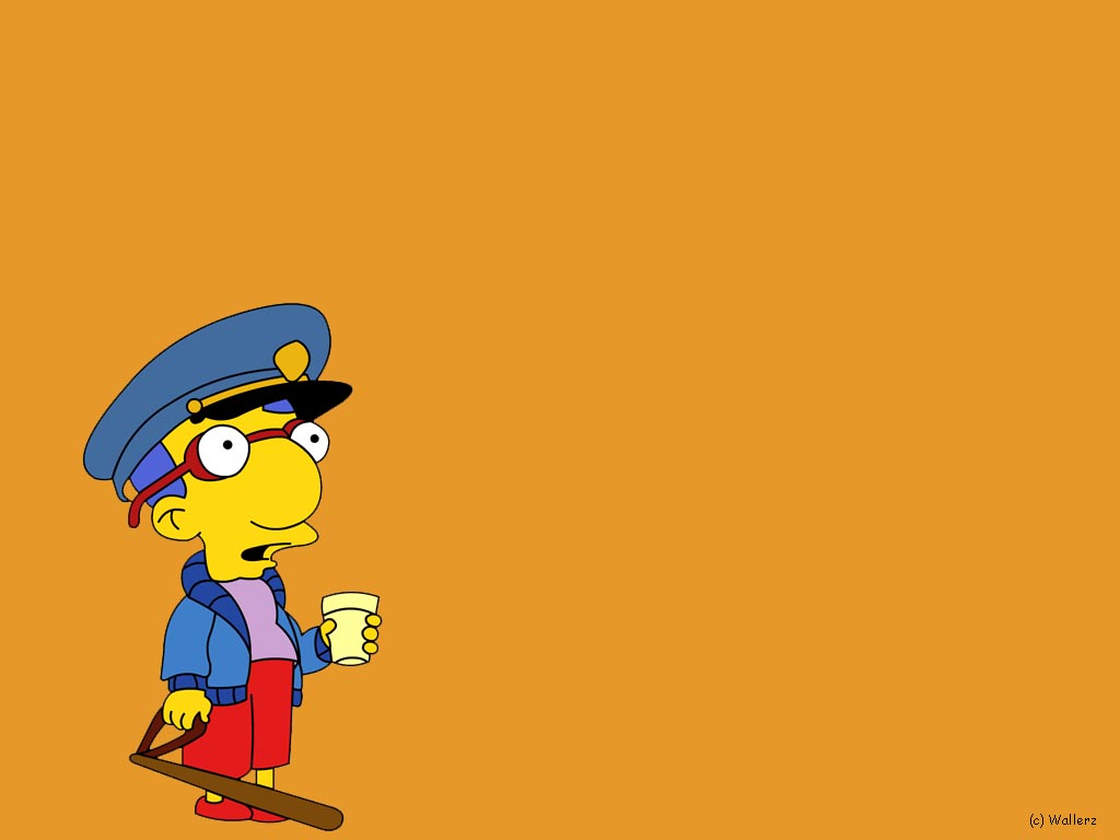 Fonds d'cran Dessins Anims Les Simpsons Milhouse